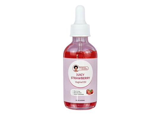 Aceite Vaginal de Fresa – Fórmula Natural Hidratante (2 oz)