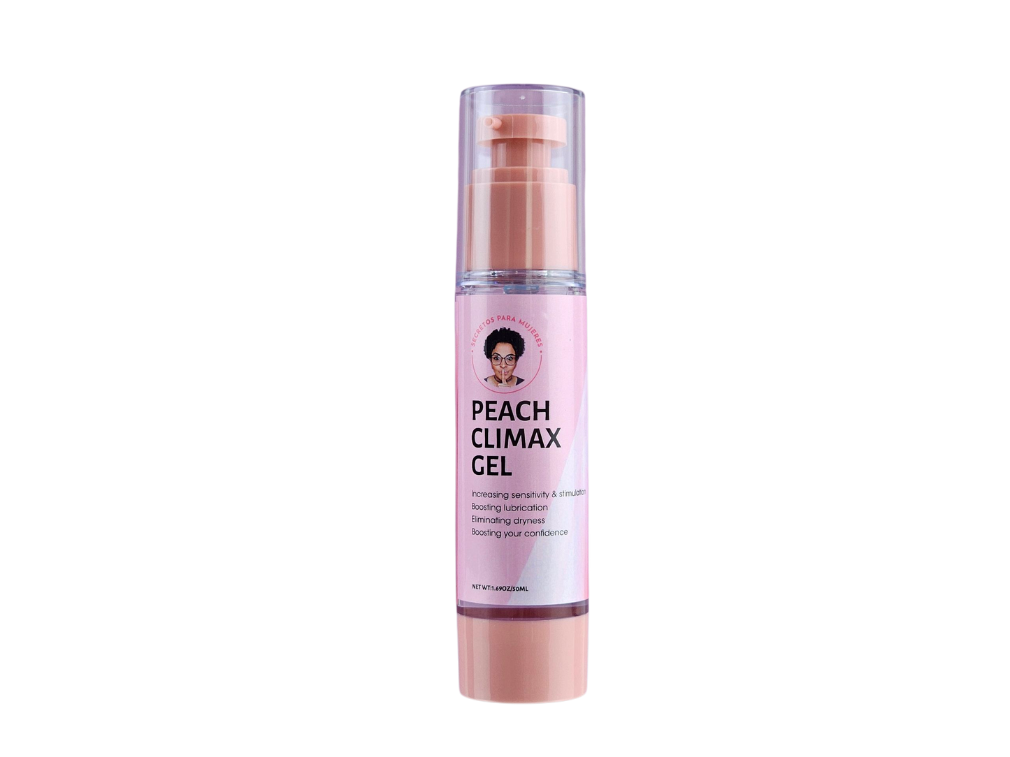 Climax Gel Durazno – Gel Íntimo de Estimulación con Ingredientes Naturales (1.69 oz)