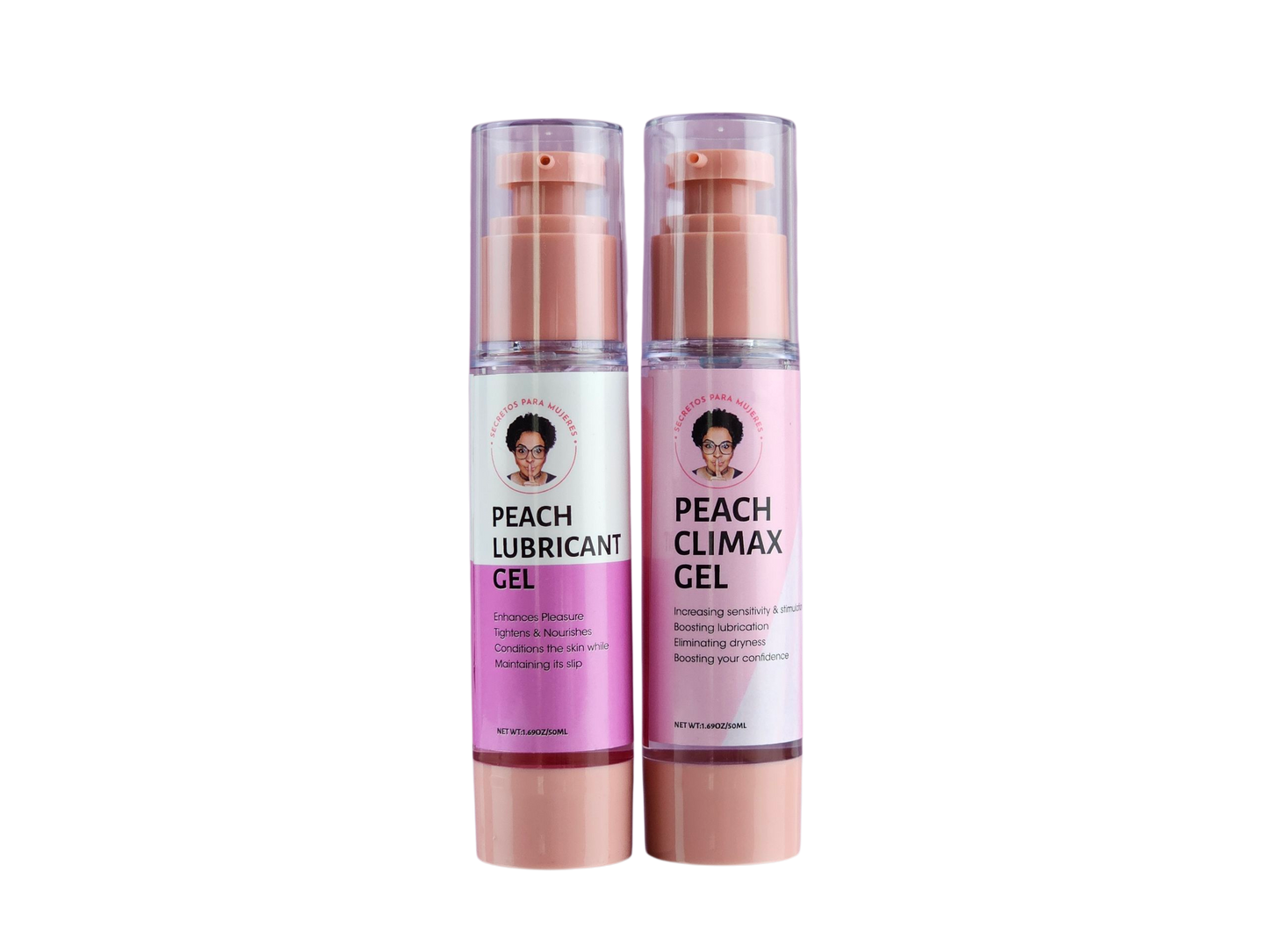 Juicy Intimacy | Peach – Intimate Set with Lubricating Gel and Climax Gel