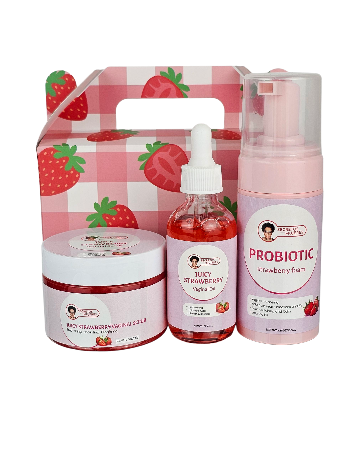 Chica Fresa | Kit – Paquete Completo de Cuidado Íntimo
