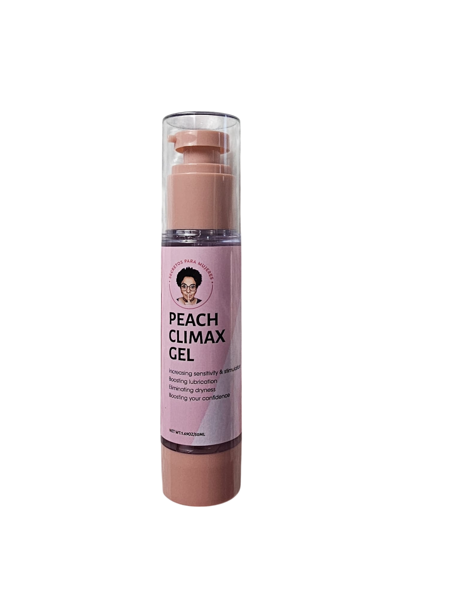 Climax Gel Durazno – Gel Íntimo de Estimulación con Ingredientes Naturales (1.69 oz)