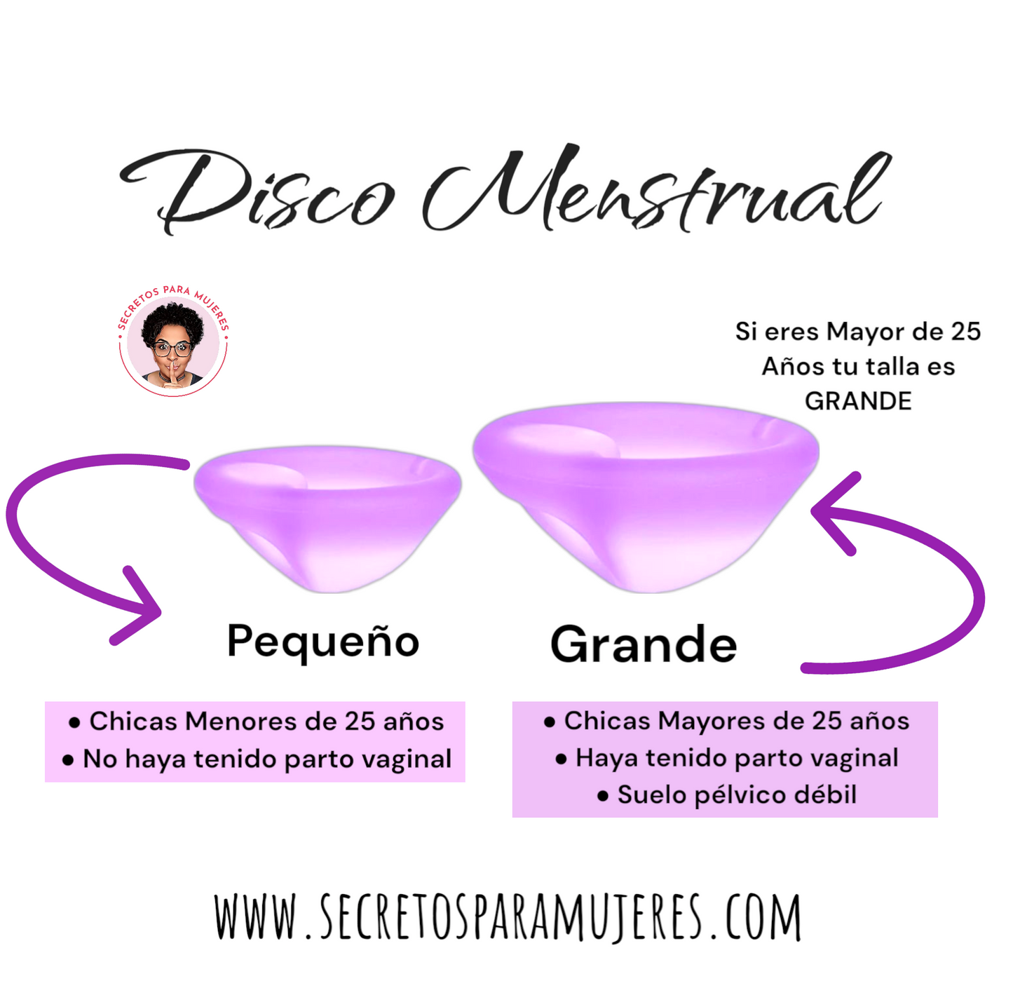 Sé Amante De Tu Periodo │ Paquete de Disco Grande