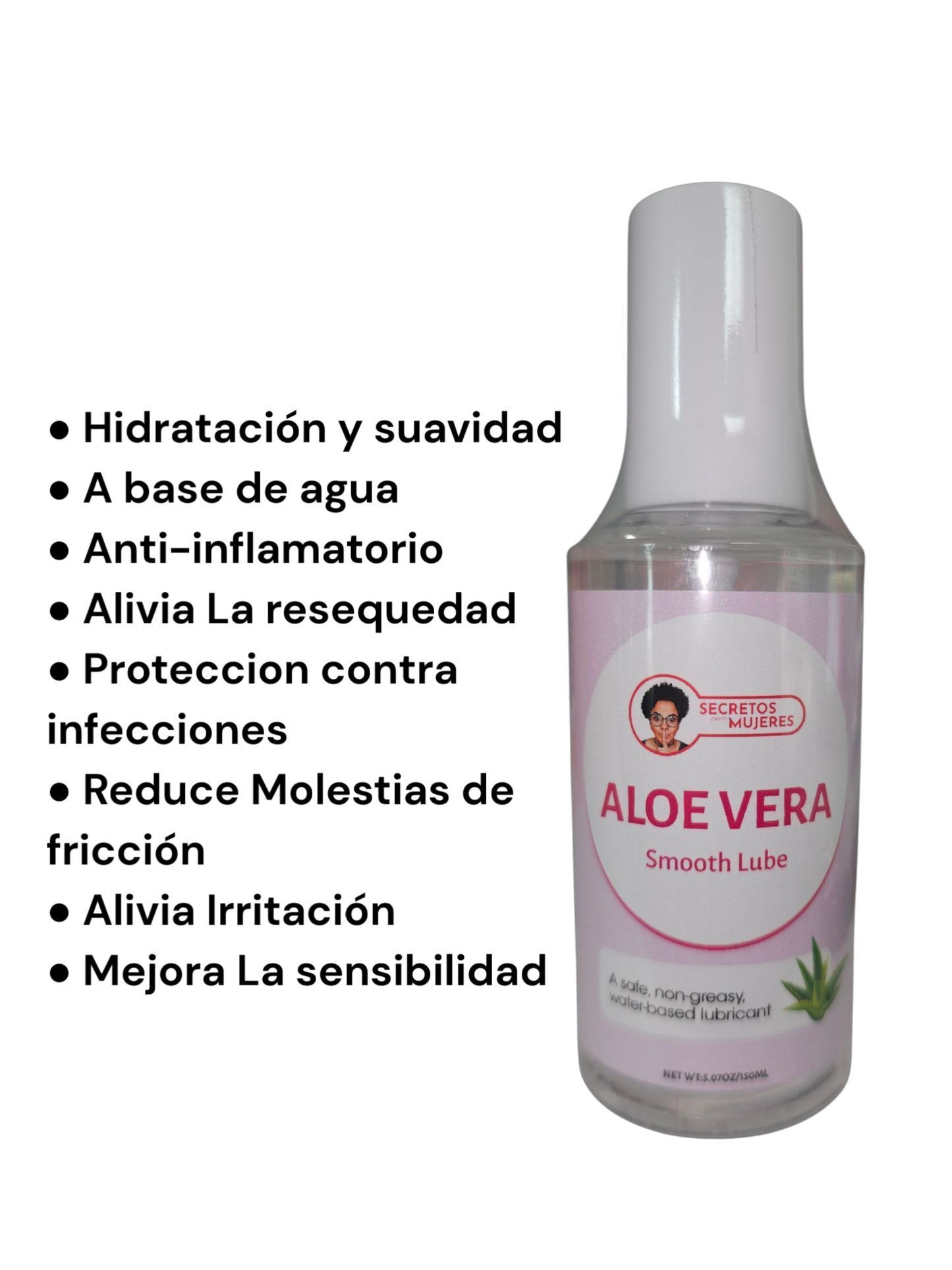 Lubricante con Aloe Vera Sin Fragancia ( 5.07 oz )