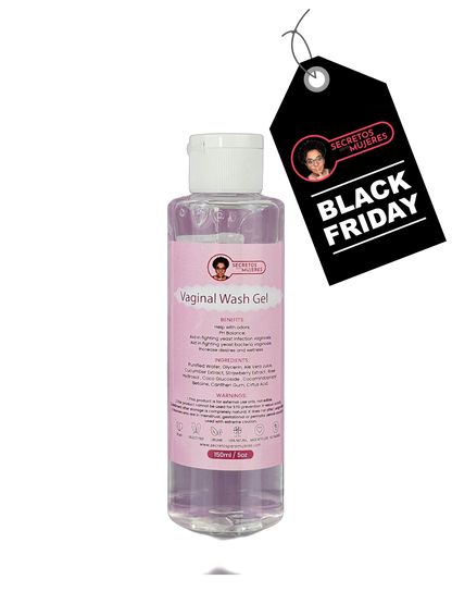 Gel de Lavado Íntimo Femenino con Aloe Vera (5 oz)