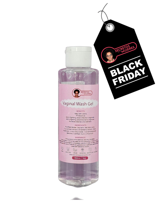 Gel de Lavado Íntimo Femenino con Aloe Vera (5 oz)