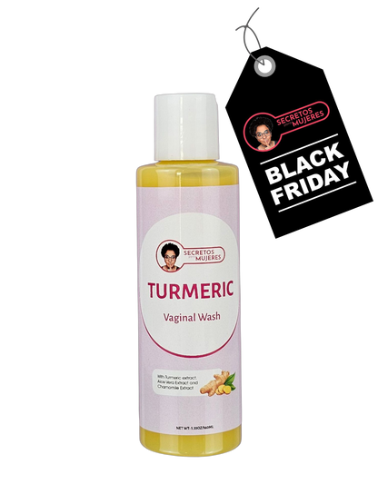 Gel de Lavado Íntimo Femenino con Cúrcuma (5.35 oz)