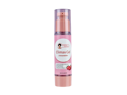 Gel Clímax Fresa – Gel Íntimo Refrescante y Estimulante para Mayor Sensibilidad (1.69 oz)