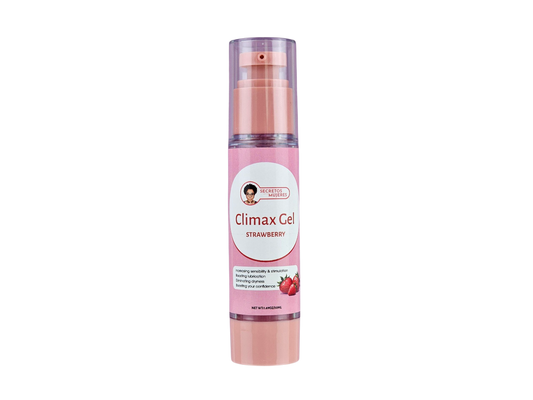 Gel Clímax Fresa – Gel Íntimo Refrescante y Estimulante para Mayor Sensibilidad (1.69 oz)