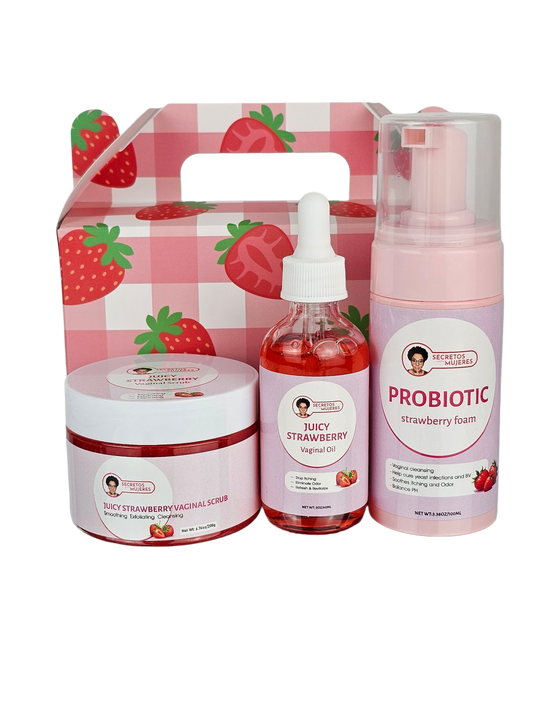 Chica Fresa | Kit – Paquete Completo de Cuidado Íntimo