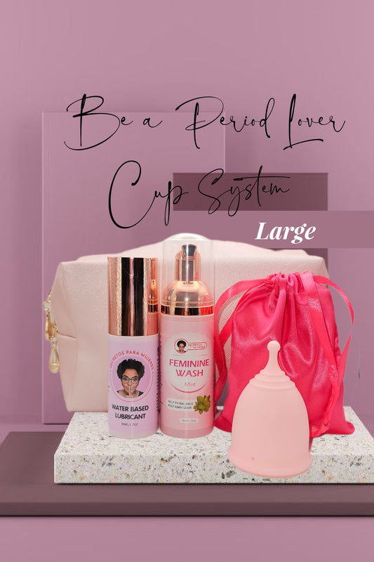 Be A Lover of Your Period | Large Cup Bundle