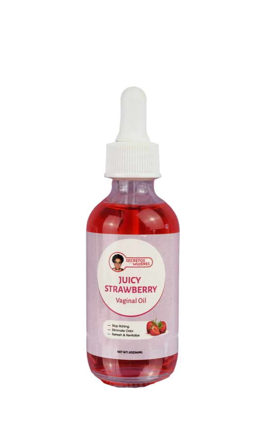 Strawberry Vaginal Oil – Natural Moisturizing Formula (2 oz)