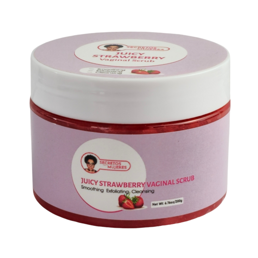 Strawberry Vaginal Scrub – Natural Revitalizing Formula (6.75 oz)