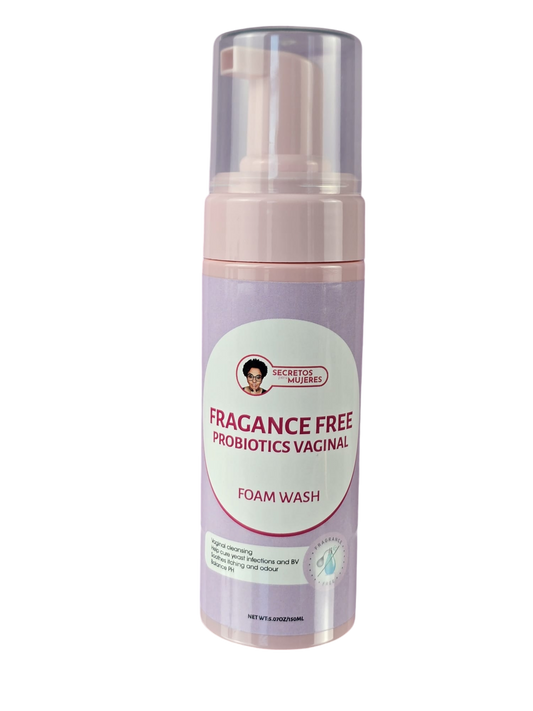 Vaginal Foam Wash | Fragrance Free Probiotic (5.07 oz)