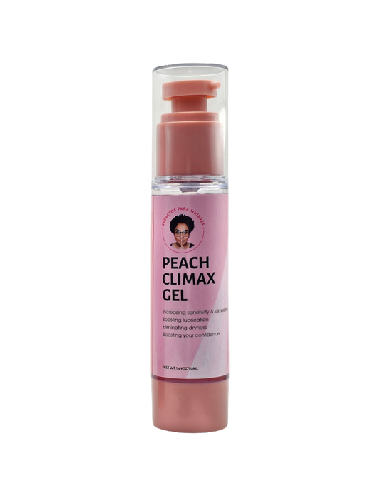 Climax Gel Peach – Peach Flavored Sensation Gel (1.69 oz)