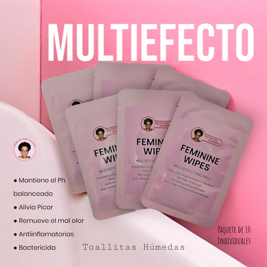 Feminine Wipes - 10 Individual Packs