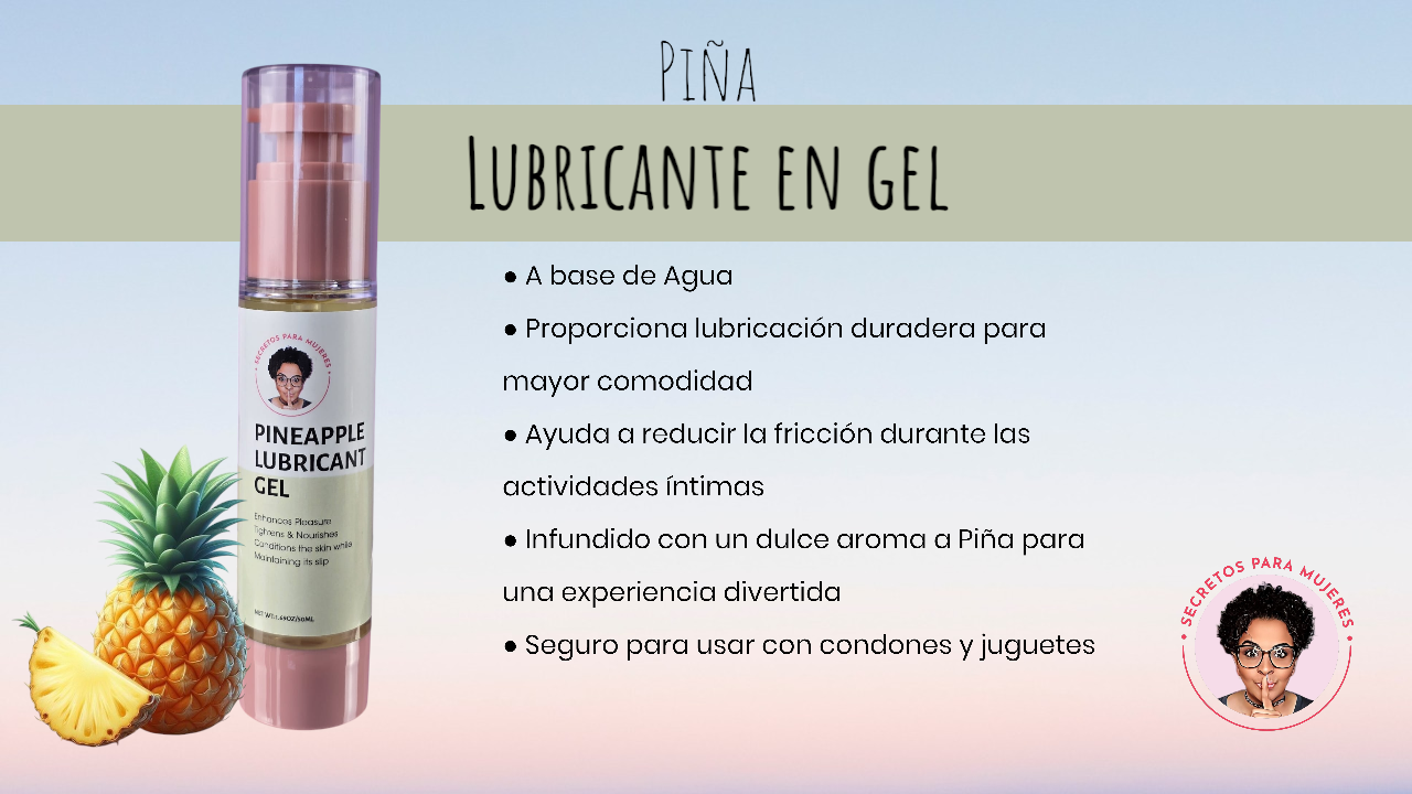 Gel Lubricante de Piña – Lubricante Sabor Piña (1.69 oz)