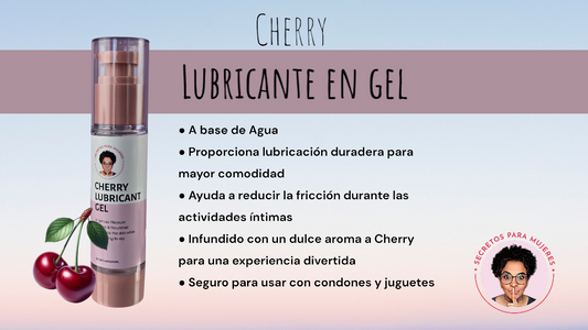 Cherry Lubricant Gel – Cherry Flavored Lubricant (1.69 oz)