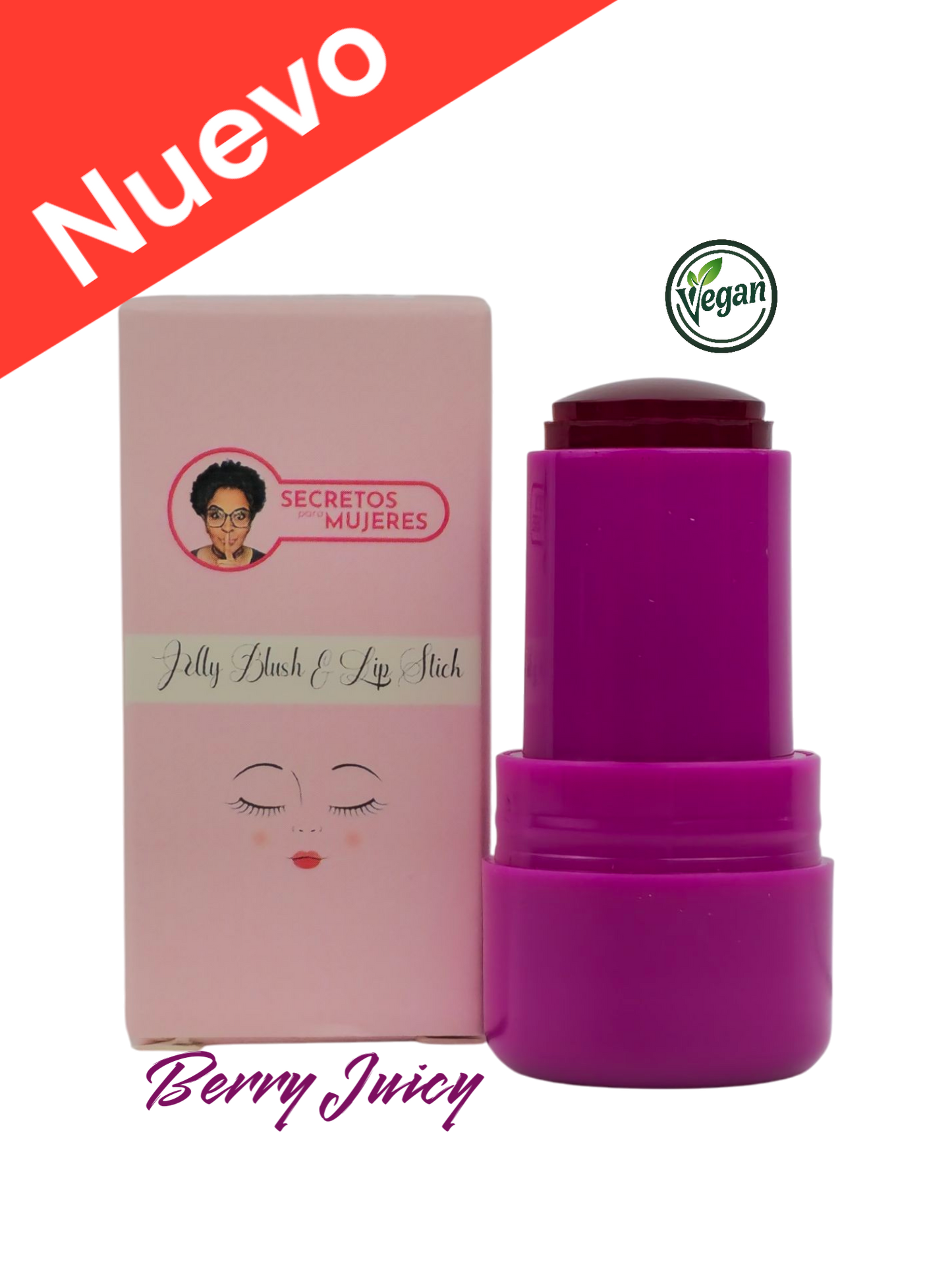 Jelly Blush & Lip Stick | Berry Juicy (1 zo)