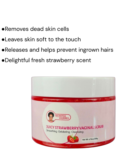 Exfoliante Vaginal de Fresa (6.75 oz)