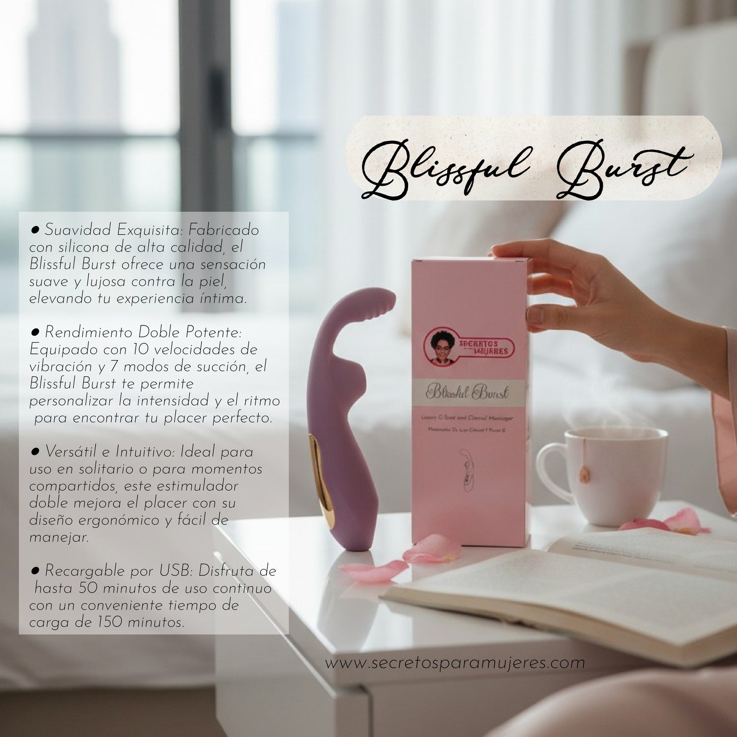 Blissful Burst | Vibrador de Lujo para Estimulación Dual