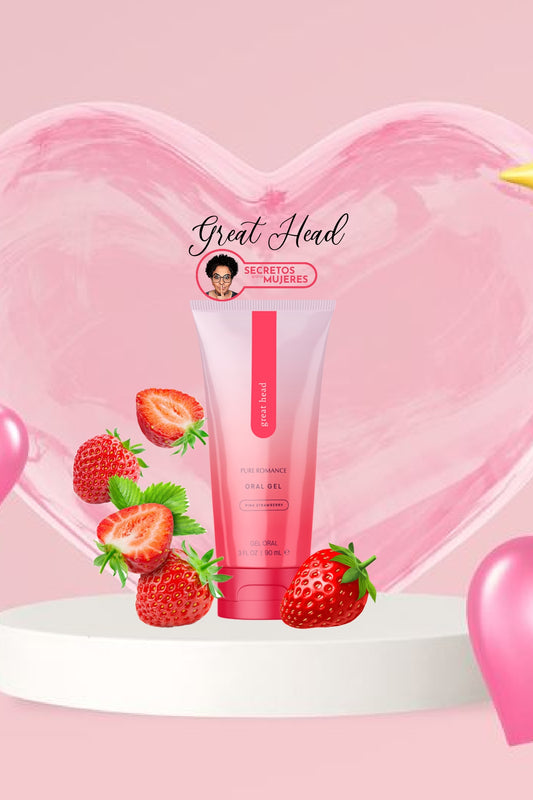 Great Head / Pink Strawberry Oral Gel